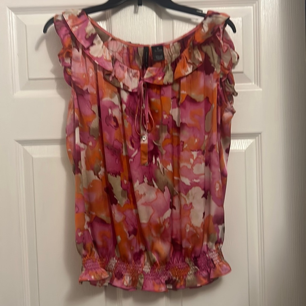 New Directions top, medium, 100% polyester